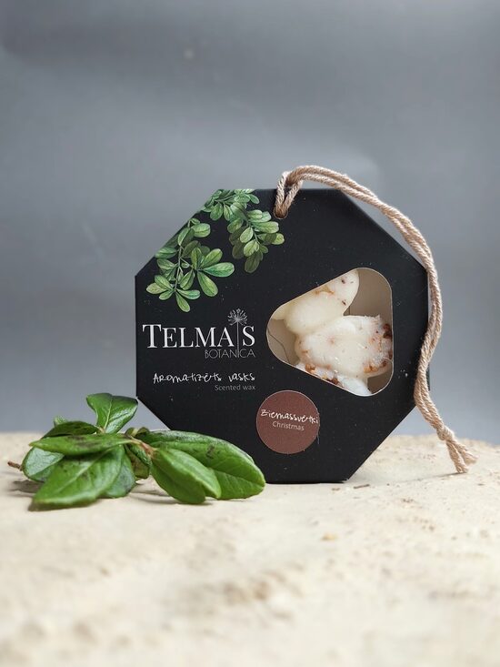 Aromatizētais vaska ziediņš - ziemassvētku